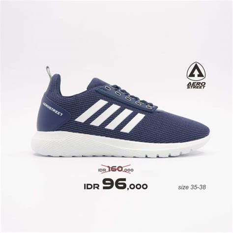 Jual Aerostreet 35 38 Questar Navy Sepatu Sneakers Casual Sport