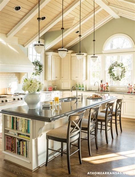 Gorgeous Kitchen With Vaulted Ceilings Pictures Photos And Images For