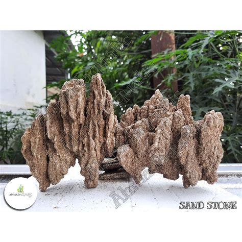 Jual Batu Pasir Sand Stone Aquascape Gram Shopee Indonesia