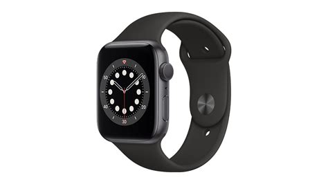 Apple Watch Series 6 Gps 44mm Space Grey Aluminium Case With Black