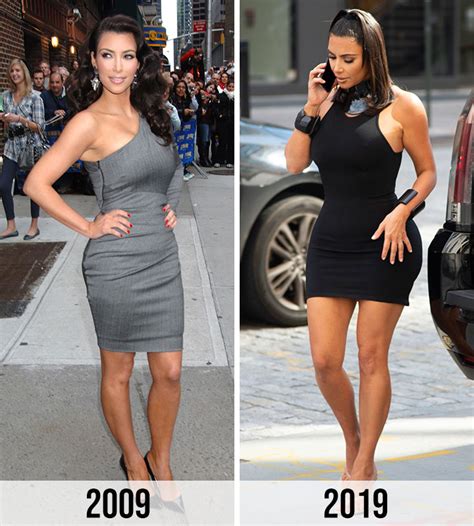 Fans React To Kim Kardashian’s Before And After Photos And Debate Whether She Got ‘butt Implants