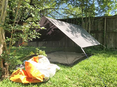 New tarp tent setup : r/CampingGear