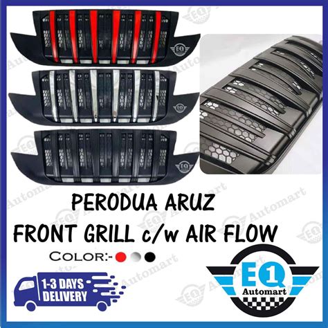 Perodua Aruz Front Bumper Grille Replacement Venom Grill V