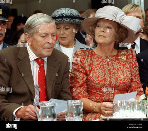 The Dutch Queen Beatrix And Her Husband Prince Claus At The Opening Of