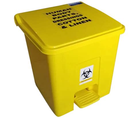 Bio Medical Waste Dustbin Bio Medical Waste Bin 32 Ltr Manufacturer