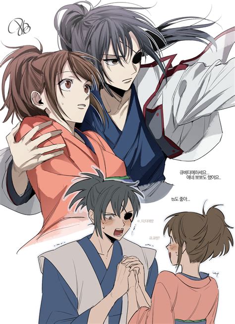 Yagyuu Kyuubei And Shimura Tae Gintama Drawn By M M Pb Danbooru