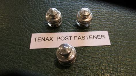 Tenax Pull Fastener Std Durable Snap Non Rust Finish Leather Convert