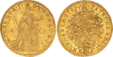 Ungarn Dukat Gold 1765 KB Maria Theresia 1740 1780 Winziger