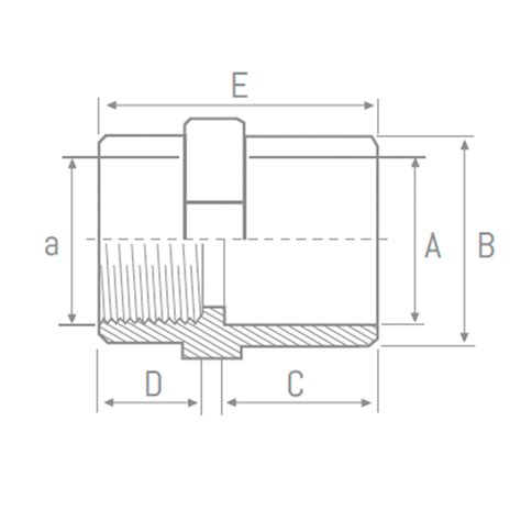 Distribuidor Manguito Rosca Hembra Presion Pvc En Colar 20 X 1 2 50 X