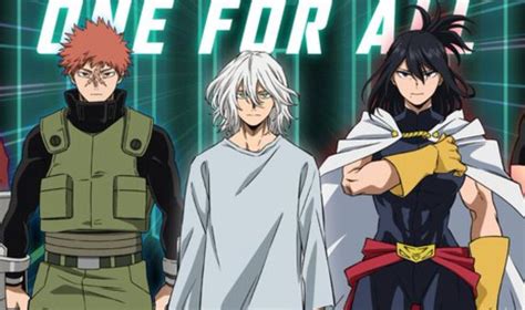 7ª temporada de My Hero Academia compartilha uma nova visão de One For