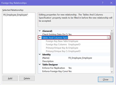 Foreign Keys In Sql Server