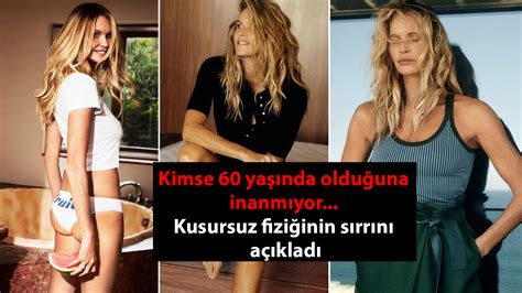 Kimse 60 yaşında olduğuna inanmıyor Kusursuz fiziğinin sırrını açıkladı