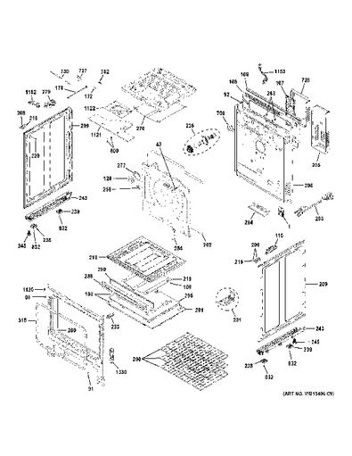 Ge Profile Gas Range Parts Diagram