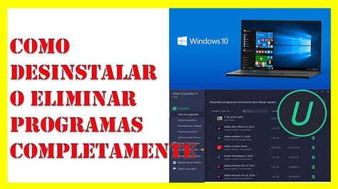 Como Desinstalar O Eliminar Programas Completamente Con Un Solo Clic