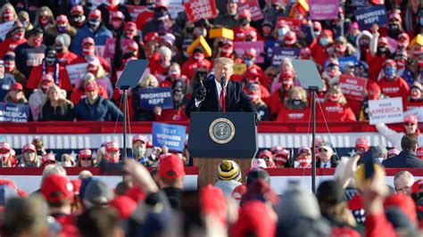 2020 Election Donald Trump Returns To Wisconsin For Green Bay Rally