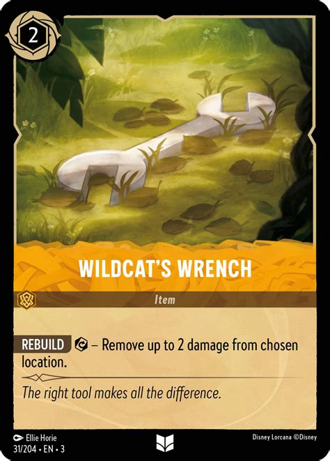 Wildcat's Wrench - Mushu Report (Lorcana Wiki)