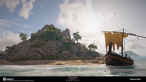 Valentin Oana Assassins Creed Odyssey Environment Work