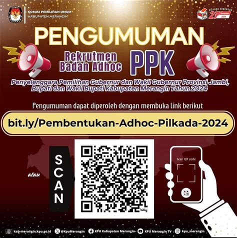 Untuk Pilkada Serentak Kpu Merangin Buka Pendaftaran Ppk Ini