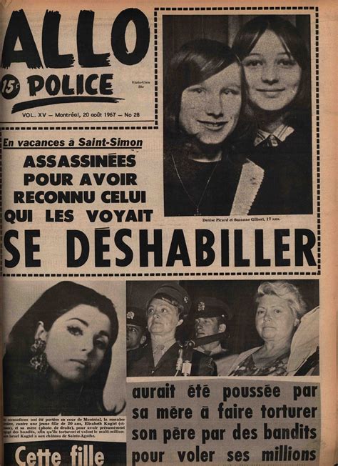 En vacances à Saint Simon Allô Police Août 1967