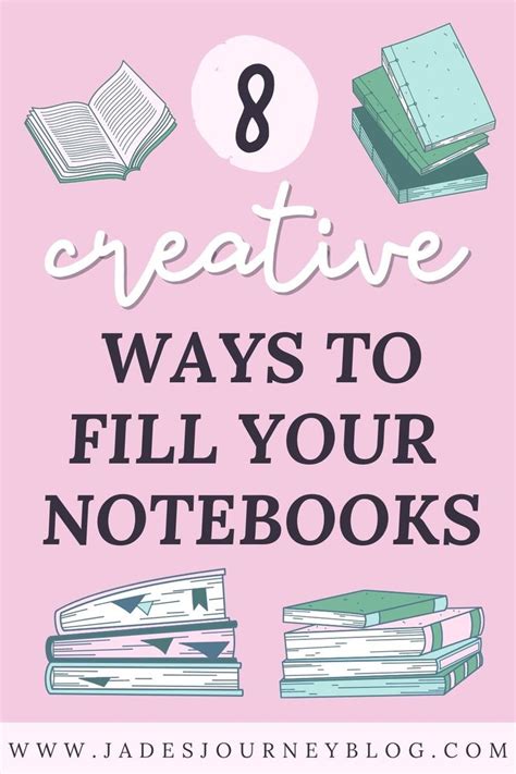 Creative Ways To Fill Your Notebooks Notebook Filling Creative