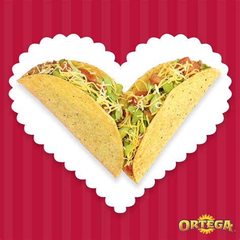 Taco Heart Valentine Idea