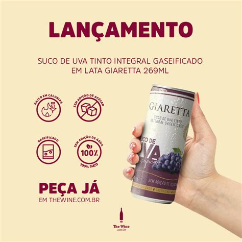 The Wine Ofertas E Vinhos Exclusivos Suco De Uva Tinto Integral