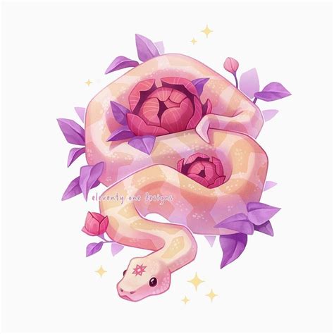 Kawaii Cute Snake Drawing