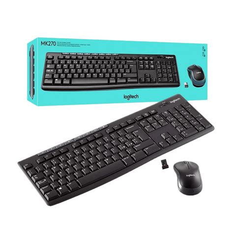 Teclado Combo Inalámbrico Logitech MK270 Navitech