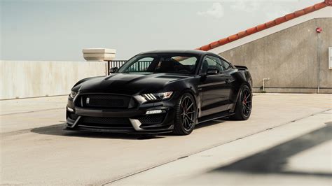 Blacked Out Ford Mustang