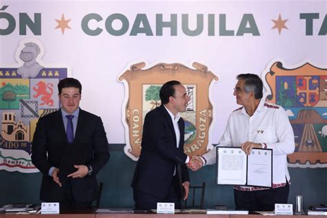 Firma Am Rico Convenio De Seguridad Con Gobernadores De Coahuila Y