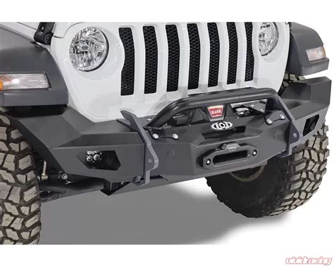 Lod Offroad Black Ops Full Width Winch Front Bumper Black Powder Coated Jt Jl Jk Titan Off