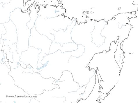 Siberia map