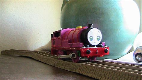 trackmaster millie the pink engine by grantgman on DeviantArt