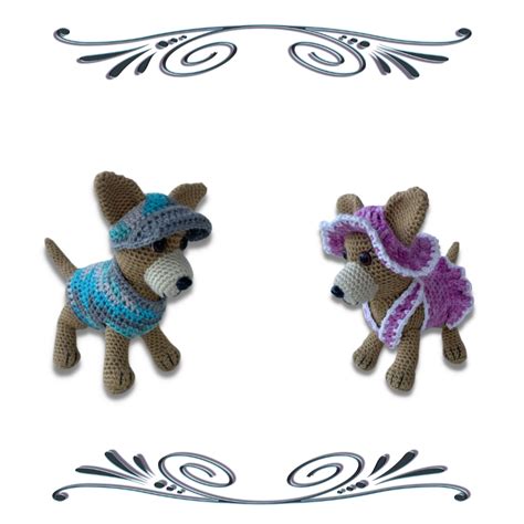 Crochet Dog Pattern Dress Up Pup Timmelcrochet