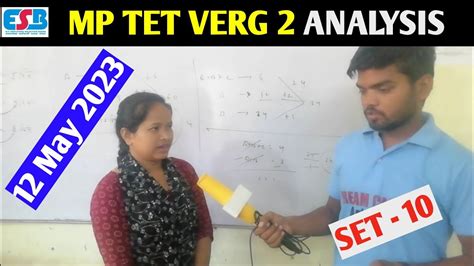 Mp Tet Verg Exam Analysis Mp Tet Verg Exam May Exam Analysis