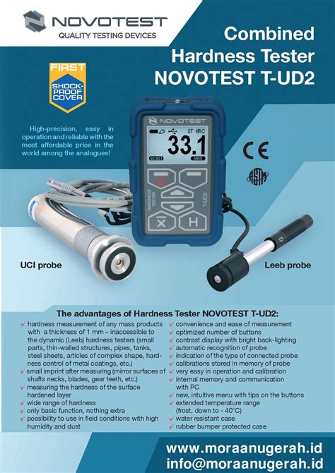 Hardness Tester Novotest T Ud