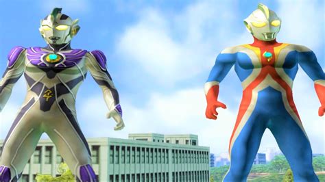 Sieu Nhan Game Play Ultraman Cosmos Và Ultraman Legend Tag Battle