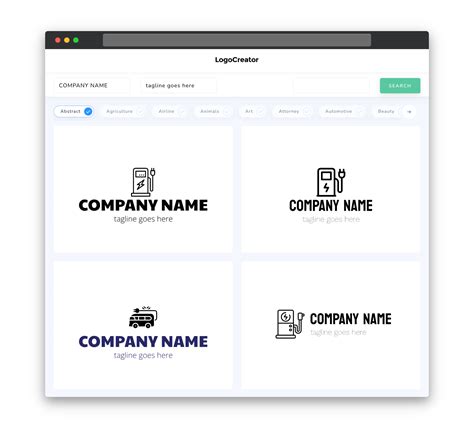 Charging Station Logo Design: Create Your Own Charging Station Logos