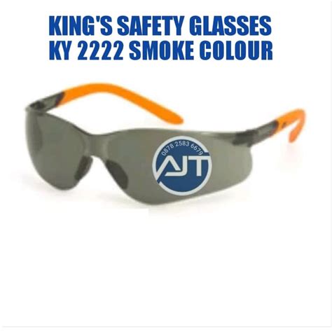 Jual Kacamata Safety King S Ky Smoke Colour Kaca Mata Proyek