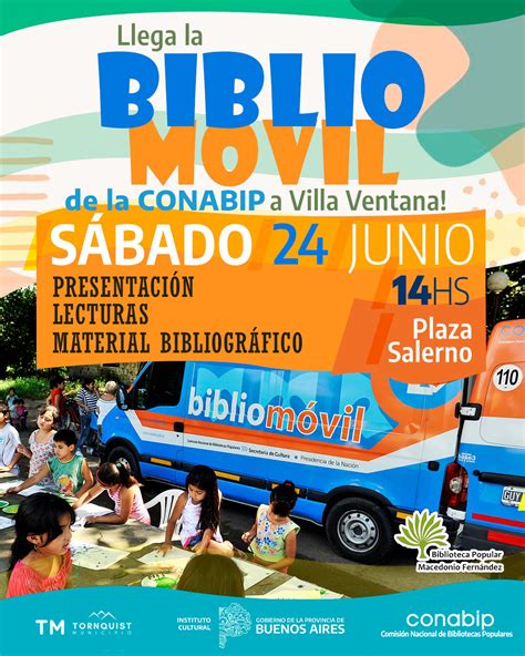 Llega a Villa Ventana la Bibliomóvil de la CONABIP