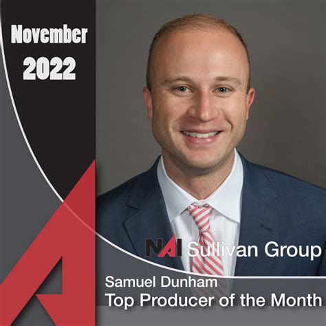 Top Producer of the Month-November 2022 - NAI Sullivan