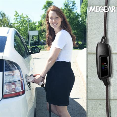 Buy MEGEAR Level 1 EV Charger 110V 16A 25ft Portable EVSE Home