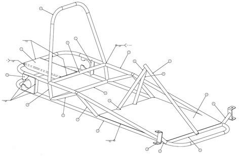 Go Kart Diagram Kart Plans Go Cart Brake Diy Karts Steering