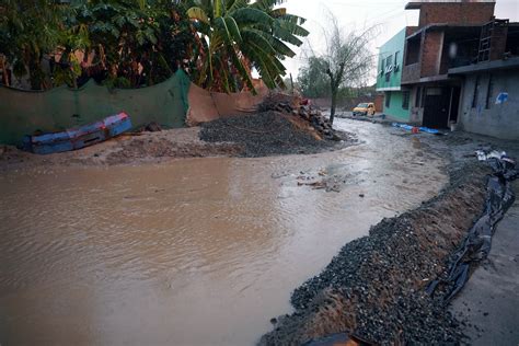 Lluvias En La Sierra Amenazan Con Desencadenar Huaicos En 251 Distritos La Razón