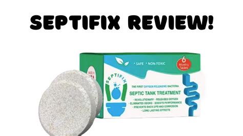 Septifix Review Best Septic Tank Tablets Available Youtube