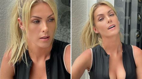 Sensual Ana Hickmann Abre O Z Per E Escancara Decote