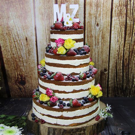 Tort Rustykalny Naked Cake Tr Jmiasto