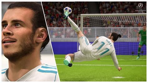 Fifa 18 Remake Gareth Bale Amazing Bicycle Kick Goal Vs Liverpool Fc