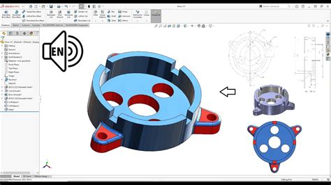 Solidworks Tutorial 2021 Exercise 131 Circular Pattern Step By Step