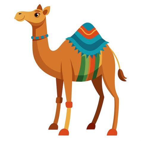 Premium Vector Camel Cartoon Vector Illustration